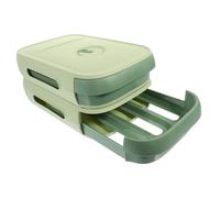 Boîte à Œufs de Type Tiroir Couvercle en Pp Vert Clair