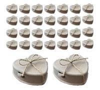 Boîte à œufs en forme de cœur Conteneur de rangement 30 pièces