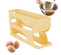 Boîte à Œufs pour Réfrigérateur - Organisateur à Œufs avec Rotation Automatique sur 3 Niveaux | Support Alimentaire pour Organisation de la Cuisine, Préparation des Repas et