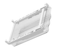 Boîte à Œufs pour Réfrigérateur, Tiroir Suspendu, Rangement Blanc | Abs et Pet, Stockage et Distribution des Œufs, Gain de Place, Cuisine, Crémaillère, Fête