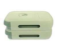 Boîte à Œufs Type Tiroir Grosse Capacité pour Réfrigérateur | Pp, Design à Roulement Automatique, Gain de Place, Prise Facile, Vert Clair, Usage Restaurant et Frigo
