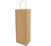 Boite à vin kraft (6pcs) IDEA HOME