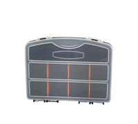 Boîte à vis Boîte de rangement portable 19 x 15 4 cm for pièces et outils, compartiments multiples, combiné for petits objets, vis, étanche