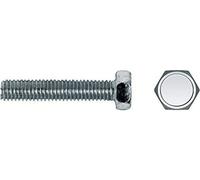 Boîte à vis CELO DIN 933 Filetage métrique M8 x 25 mm Hexagonal Galvanisé (100 pièces)