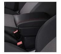 Boîte Accoudoir Accoudoir Central De Voiture Avec Porte-gobelet Et Interface USB Pour VW Pour Touran Pour Caddy Console Accoudoir(B-Black red line)