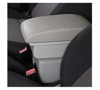 Boîte Accoudoir Accoudoir Central De Voiture Avec Porte-gobelet Et Interface USB Pour VW Pour Touran Pour Caddy Console Accoudoir(B-Gray)