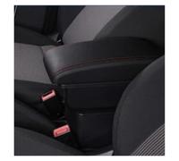 Boîte Accoudoir Accoudoir Central De Voiture Avec Porte-gobelet Et Interface USB Pour VW Pour Touran Pour Caddy Console Accoudoir(A-Black red line)