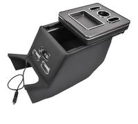Boîte Accoudoir Accoudoir Central Noir pour Benz pour Classe V V220 V250 V260 W447 2014-2023 AP02 Accoudoir Central