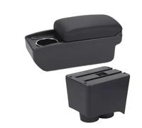 Boîte Accoudoir Accoudoir De Voiture pour Polo 9N 3 2002-2004 2005 2006 2007 2008 2009 Boîte De Rangement Accessoires Intérieurs Dédiés(B2 Black Line 6USB)