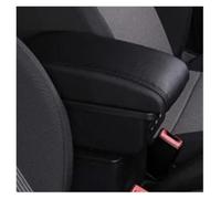 Boîte Accoudoir pour Caddy 5 2024 Accoudoir Central Boîte De Rangement avec Interface USB Accoudoir Central(B-Black Black Line)