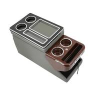Boîte Accoudoir POUR Chrysler POUR Pacifica 2016+ Rangée Avant Garde-corps Coffret Général Affaires Accoudoir Magasin Central Affaires Voiture Mobile Voiture Console Centrale(C gray)