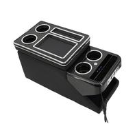 Boîte Accoudoir Pour Hyundai Pour Palisade 2020-2023 Rangée Avant Garde-corps Coffret Général Affaires Accoudoir Magasin Central Affaires Voiture Voiture Console Centrale(B black)