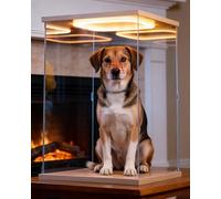 Boite Acrylique Coques Protectrices de Vitrine avec Éclairage, Empilables, Étagère Présentation Organisée pour Collectionneurs Figurines d'Action(10x15xH30cm/4x6x12")