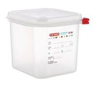 Boîte Alimentaire 2,6 Litres GN 1/6 - x 4 - - Polypropylène2.6