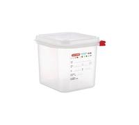 Boîte Alimentaire 2,6 Litres GN 1/6 - x 4 - - Polypropylène2.6
