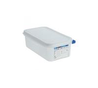 Boîte alimentaire 2,8 L - GN 1/4 - x 4 - Polypropylène2.8 265x162x100mm