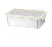 Boîte Alimentaire Acier 304 Micro-ondes Étanche Boîte Alimentaire(1800ml)