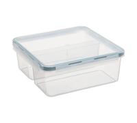 Boite Alimentaire en Plastique Double Compartiments 2 x 1,19 litre