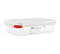 Boîte alimentaire GN 1/4 1,8 L - x 4 - Polypropylène1,8 265x162x65mm