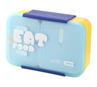 Boîte Alimentaire PP Sécurisée 3 Compartiments(Blue)