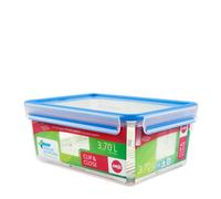 Boîte Alimentaire Rectangulaire EMSA 512888 3.7L 195x265x110mm PP/TPE, Compatible Lave-Vaisselle/Congélateur/Micro-Ondes, Sans BPA, Garantie 30 ans