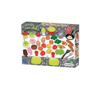 Ecoiffier Coffret aliments 100% CHEF 50 pièces Multicolore