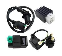 Boîte Allumage CDI Bobine d'allumage, relais solénoïde, régulateur de tension, boîtier CDI 5 broches, pour kart, moto, Pour 50Cc 70Cc 90Cc 110Cc 125Cc