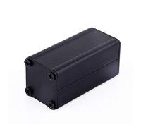 Boîte aluminium extrudé 50x25x25mm/1.97"x0.98"x0.98", boîtier boîte à instruments PCB boîtiers refroidissement électroniques boîtiers projet électronique pour carte PCB bricolage