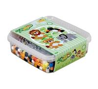 HAMA BÜGELPERLEN HAMA Perles à repasser maxi + plaques 'Lion, petit éléphant'