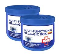 Boîte anti-poussière, 2 pièces, filtre naturel silencieux