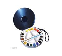 Boîte aquarelle de voyage - 18 couleurs
