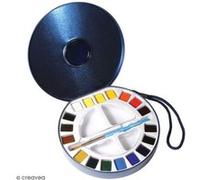 Boîte aquarelle de voyage - 18 couleurs G