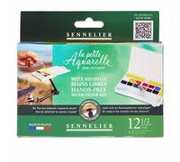 BOITE AQUARELLE MAIN LIBRES 12 1/2 GODET