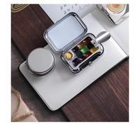 Boite Aquarelle Miniature Mini boîte d'aquarelle Portable Vide 10/16 grilles, Palette, Peinture de Voyage, Croquis, hydratante, Fournitures d'art pour Les Débutants(10 Grids Set)