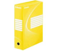 Boîte Archive - Esselte - Boxy - Jaune - Profondeur 10 Cm