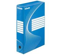 Boîte archive - ESSELTE - Boxy - Profondeur 10 cm - Couleur Bleu