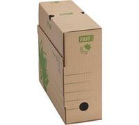 Boîte archives carton Fast Nature Line dos 10 cm brune - Lot de 10 G