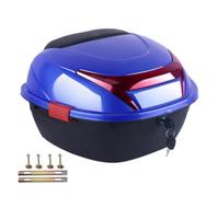 Boîte arrière de moto - Mallette de rangement étanche, porte-bagages arrièr