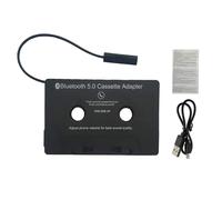 Boîte audio pour voiture | 5.0 Adaptateur de bande sans fil | Lecteur de bureau avec une grande fidélité pour écouter de la musique depuis votre téléphone et les appels en voiture