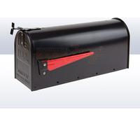 Boîte aux lettres américaine en aluminium, noir