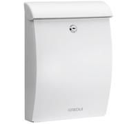 Arregui Boîte aux lettres Mininova E5331 – Murale M (A4) Plastique robuste Blanc