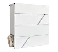 Boîte aux lettres avec rangement pour journaux