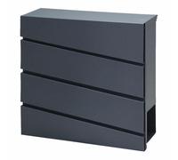 Boîte aux lettres AW Anthracite 41 370x370x105mm
