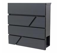 Boîte aux lettres AW Anthracite 45 370x370x105mm