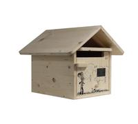 Boite aux lettres bois creastuce : jour de chasse 1 porte