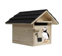 Boite aux lettres bois creastuce : macareux 1 porte prestige