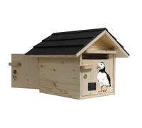 Boite aux lettres bois creastuce : macareux 2 porte prestige