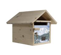 Boite aux lettres bois creastuce : mont-blanc 1 porte