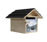 Boite aux lettres bois creastuce : mont-blanc 1 porte prestige