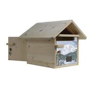 Boite aux lettres bois creastuce : mont-blanc 2 portes